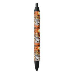 Stylo Noir Cheetah African Feline Wild Animal