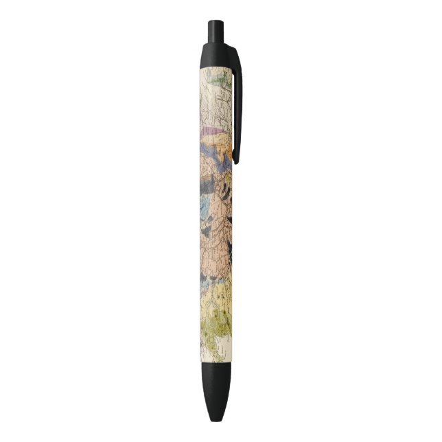 Stylo Noir Chemins de fer en Angleterre (Bas (Vertical))