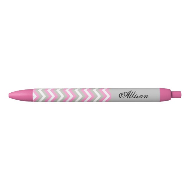 Stylo Noir Chevron (Devant)