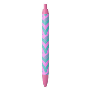 Stylo Noir chevrons chic et design