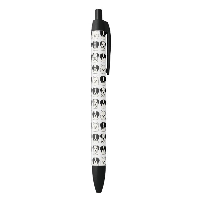 Stylo Noir Chiens (Bas (Vertical))