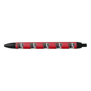 Stylo Noir Chiot de boxeur