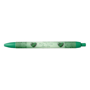 Stylo Noir Cinquante-cinquième anniversaire de mariage