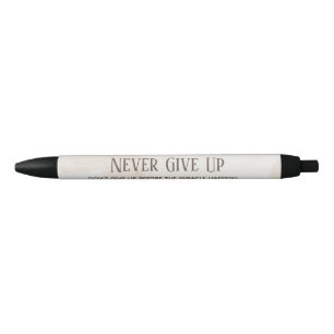 Stylo Noir Citation Motivation aquarelle