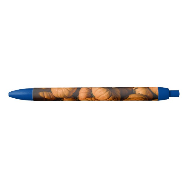 Stylo Noir citrouille minuscule (Devant)