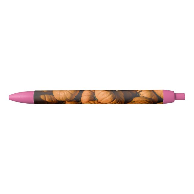 Stylo Noir citrouille minuscule (Devant)
