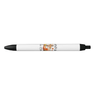 Stylo Noir Citrouille Spice Et Jésus Christ Cross Citrouille