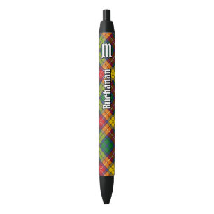 Stylo Noir Clan Buchanan Tartan