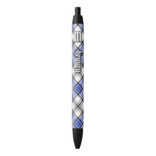 Stylo Noir Clan Hannay Tartan