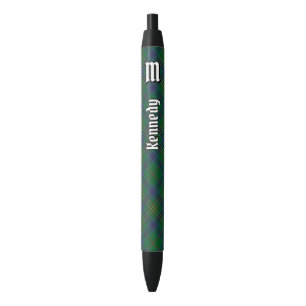 Stylo Noir Clan Kennedy Tartan