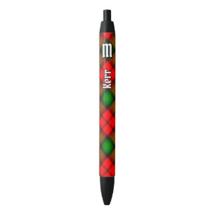 Stylo Noir Clan Kerr Tartan
