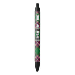 Stylo Noir Clan MacFarlane Chasse moderne Tartan