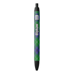 Stylo Noir Clan Oliphant Tartan