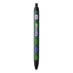 Stylo Noir Clan Paterson Tartan
