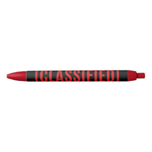Stylo Noir Classé Noir