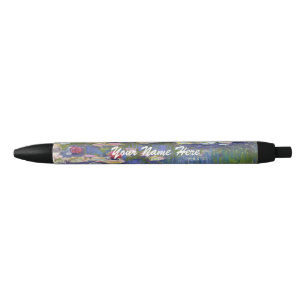 Stylo Noir Claude Monet - Nymphéas / Nénuphars