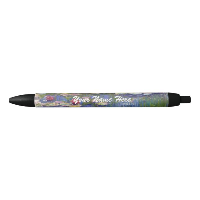 Stylo Noir Claude Monet - Nymphéas / Nymphéas (Devant)