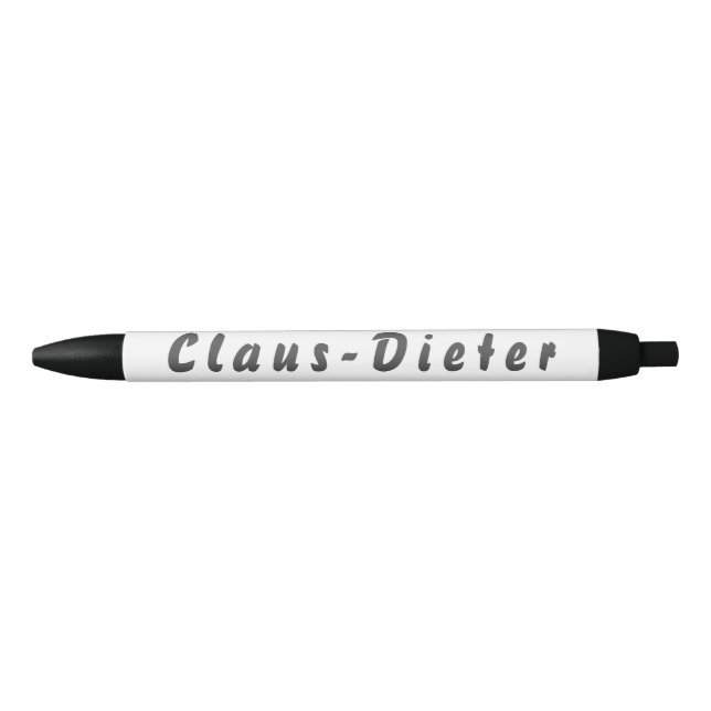 Stylo Noir Claus-Dieter Kugelschreiber (Devant)
