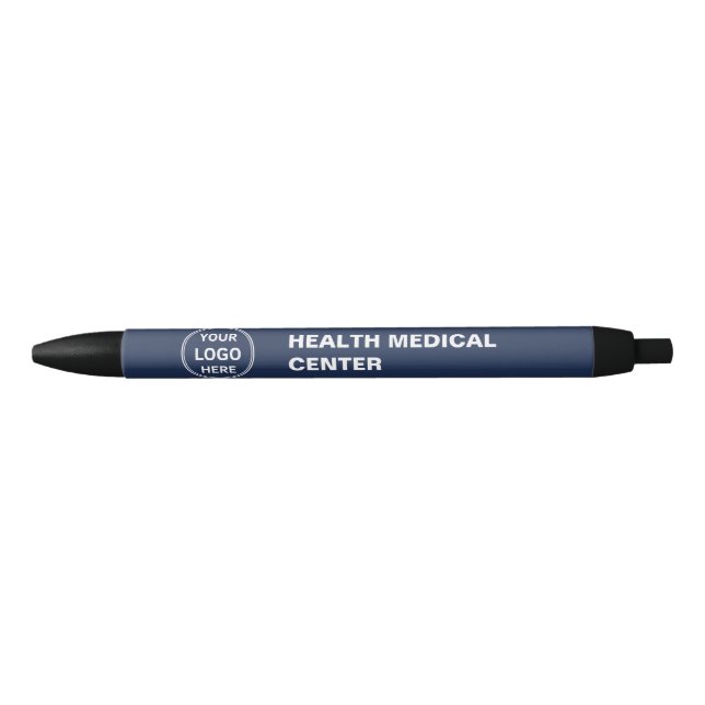 Stylo Noir Clinique de docteur de logo personnalisé soins de  (Devant)