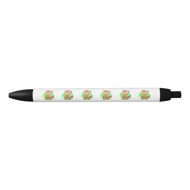 Stylo Noir Clipart de Mole (Devant)