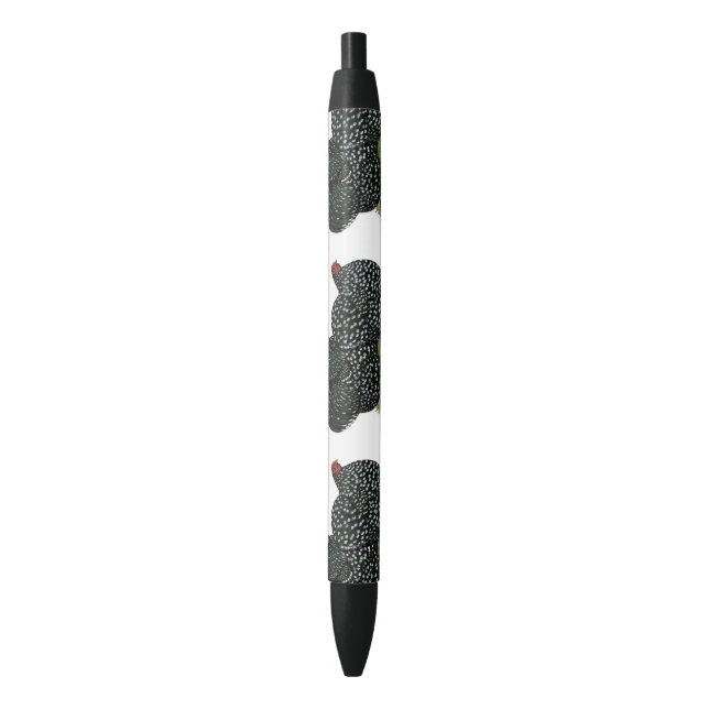 Stylo Noir Cochin Mottled (devant Vertical)