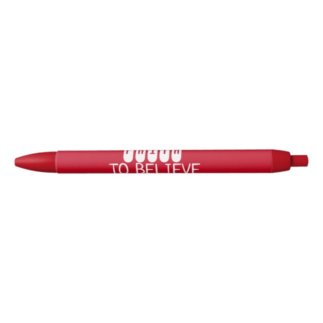 Stylo Noir Collection de cadeaux de foi - (Devant)