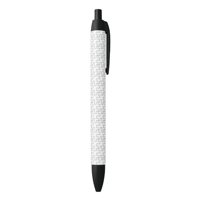Stylo Noir Conception abstraite géométrique de plancher (Bas (Vertical))