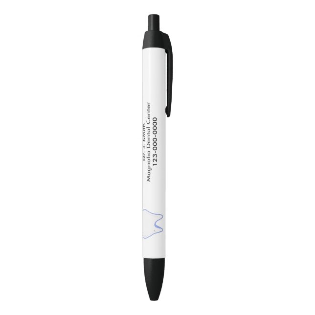 Stylo Noir Conception de cabinet dentaire (Bas (Vertical))