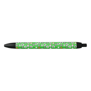 Stylo Noir Conception de football avec chemises blanches