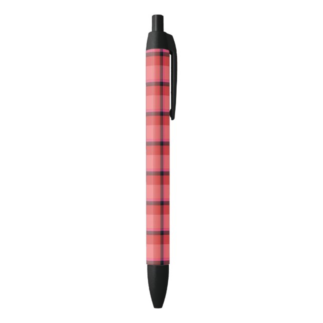 Stylo Noir Conception de tartan (Bas (Vertical))