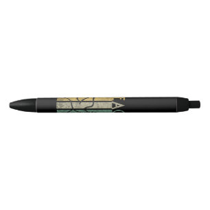 Stylo Noir Conception de texte de paix coloré