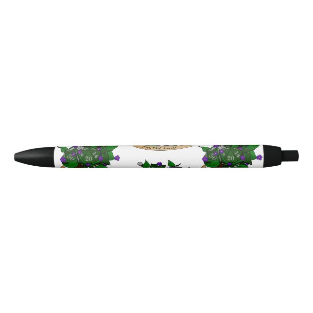 Stylo Noir Conception des dés des Rangers (Devant)