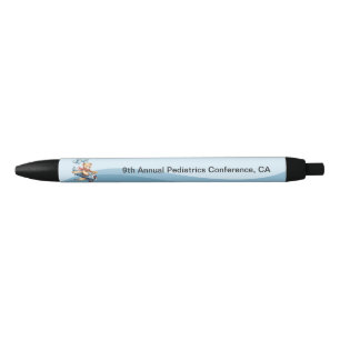 Stylo Noir Conférence Médicale de Pédiatrie et de Médecine In