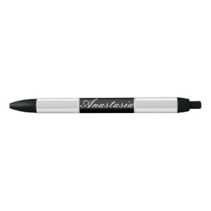 Stylo Noir Cool, Extraordinaire, Silver Stripes blanchir votr
