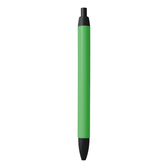 Stylo Noir Cool Solid Green, (devant Vertical)