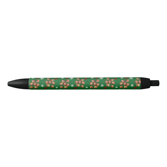 Stylo Noir Cosy Châtaignes Rôties Et Pneus Hiver (Devant)