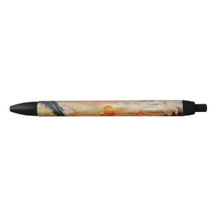 Stylo Noir Coucher du soleil