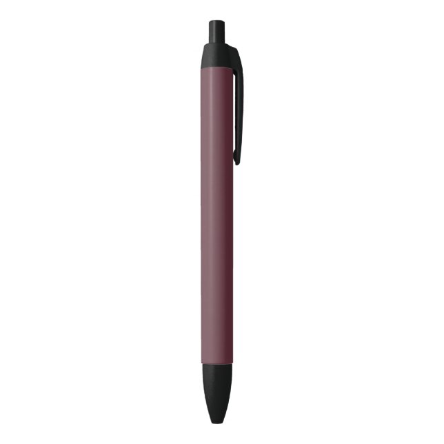 Stylo Noir Couleur solide bordeaux (Bas (Vertical))