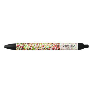Stylo Noir Couleurs d'été personnalisées Peinture Splatter Mo