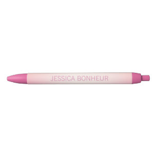 Stylo Noir Couleurs Douces Ombré Fondu