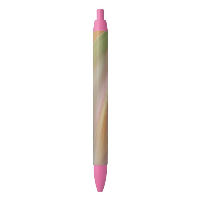 Stylo Noir Couleurs pastel Abstrait (devant Vertical)