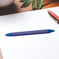 Couleurs Scolaires Bleu Royal et Rouge Année de Pr