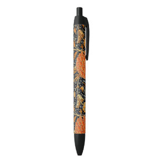Stylo Noir Cray, un beau design William Morris,