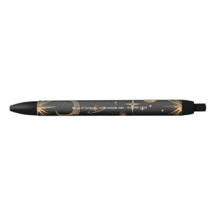 Stylo Noir Créez Vos Propres Lunes et Planètes Célestes