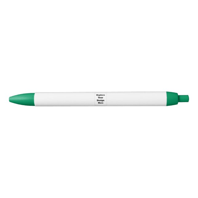 Stylo Noir Créez votre propre blanc  (Devant)