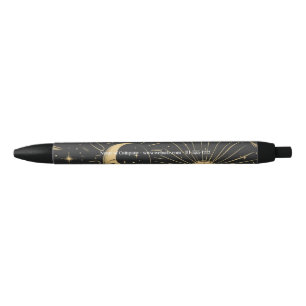 Stylo Noir Créez Votre Propre Homme dans la Lune Céleste