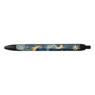 Stylo Noir Créez Votre Propre Soleil et Lune Célestes Nostalg
