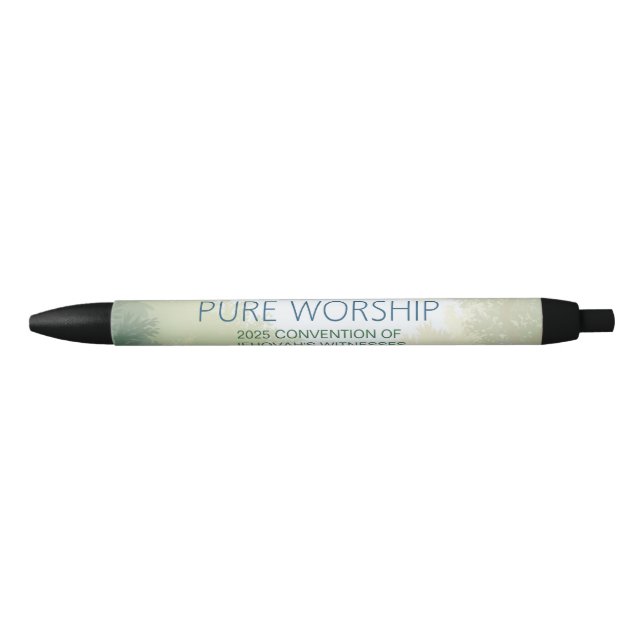 Stylo Noir Custom Pure Worship 2025 JW Convention (Devant)