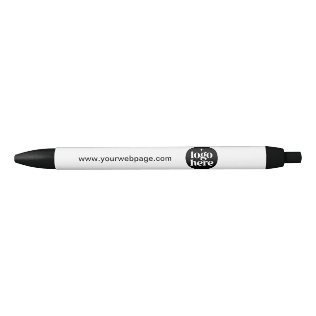 Stylo Noir Customized Logo Text  Promotional (Devant)