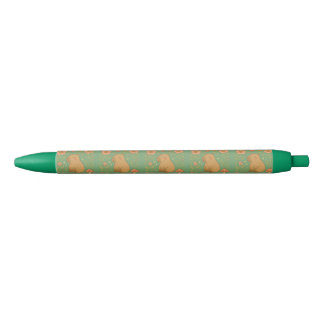 Stylo Noir "Cute Capybara Pen - Kawaii Animal Back to School"